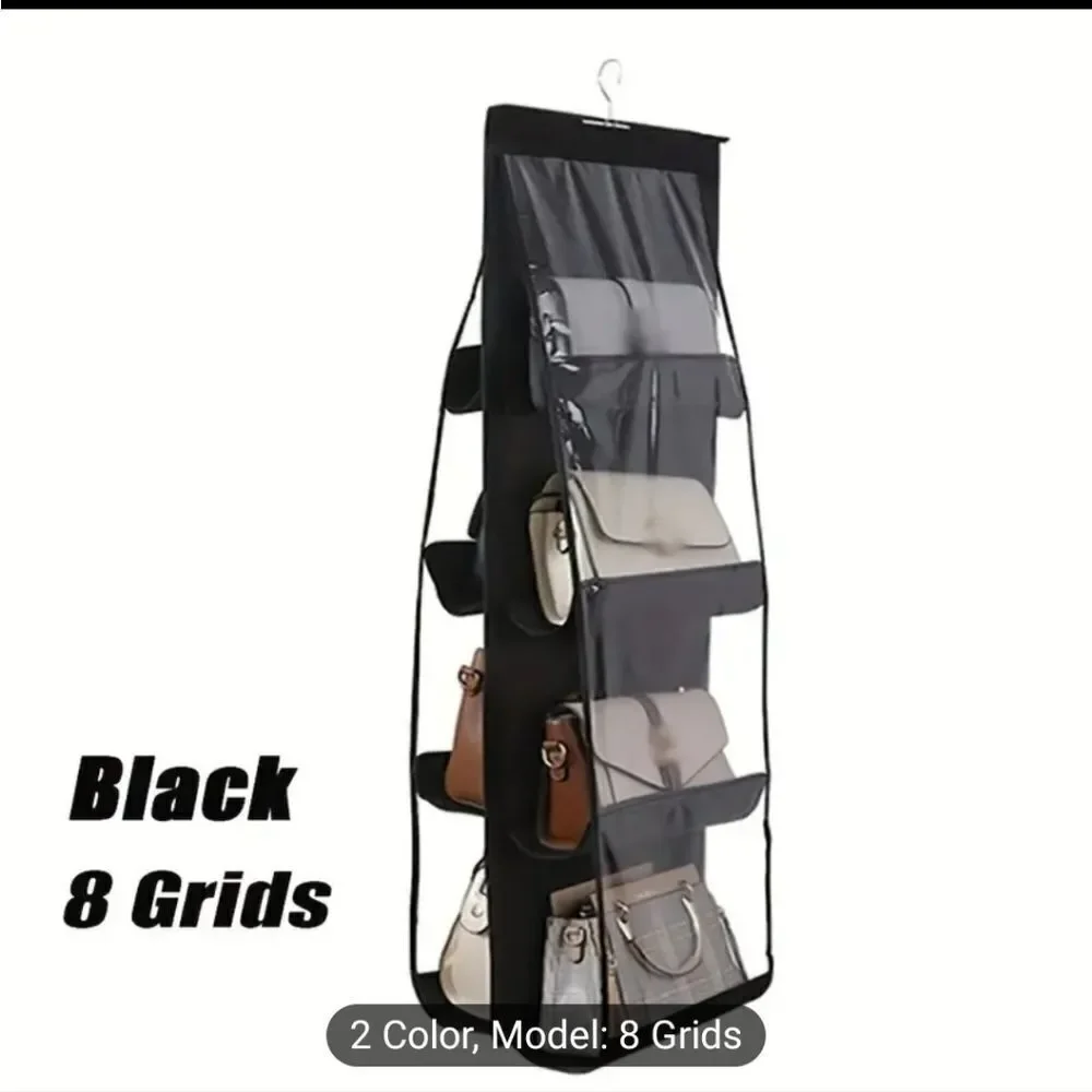 6 grid NWT Purse Organizer for Closet